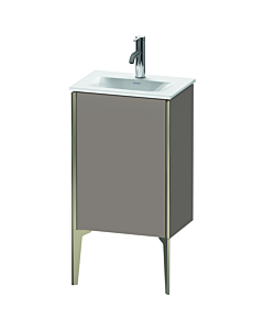 Duravit XViu vanity unit XV4068RB143 43x31x59.1cm, 2000 door, matt champagne, right, matt basalt