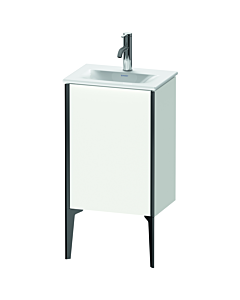 Duravit XViu vanity unit XV4068RB218 43x31x59.1cm, 2000 door, black matt, door right, white matt
