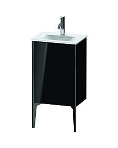 Duravit XViu vanity unit XV4068RB240 43x31x59.1cm, 2000 door, black matt, door on the right, black high gloss
