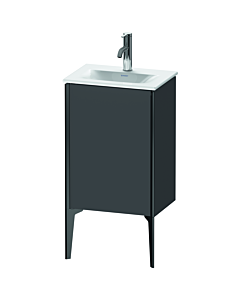 Duravit Meuble sous-vasque XViu XV4068RB249 43x31x59,1cm, 2000 , noir mat, porte à droite, graphite mat