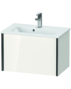 Duravit Meuble sous-vasque XViu XV40780B222 61 x 40 x 39 cm, blanc brillant, 2000 , suspendu, noir mat