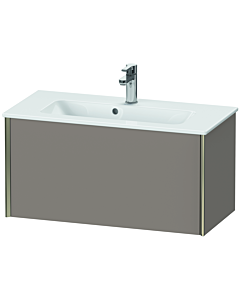 Duravit Meuble sous-vasque XViu XV40790B143 81 x 40 x 39 cm, basalte mat, 2000 , suspendu, champagne mat