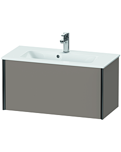 Duravit XViu vanity unit XV40790B243 81 x 40 x 39 cm, basalt matt, 2000 pull-out, wall-hung, black matt