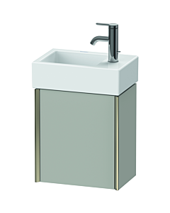 Duravit XViu vanity unit XV4230LB107 36.4x39.7x23.4 cm, left, concrete gray matt, 2000 door, champagne matt