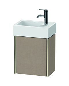 Duravit XViu vanity unit XV4230LB175 36.4x39.7x23.4 cm, left, linen, 2000 door, matt champagne