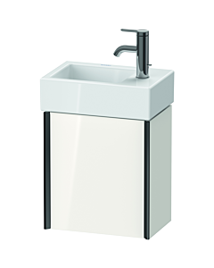 Duravit XViu vanity unit XV4230LB222 36.4 x 39.7 x 23.4 cm, left, white high gloss, 2000 door, black matt