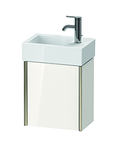 Duravit XViu vanity unit XV4230RB122 36.4x39.7x23.4 cm, right, white high gloss, 2000 door, matt champagne