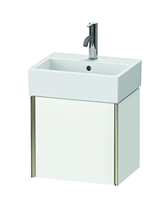 Duravit XViu Waschtisch-Unterschrank XV4231LB118 43,4x33,4x39,7cm, champagner matt, Tür links, weiß matt