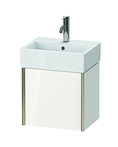 Duravit XViu vanity unit XV4231LB122 43.4x33.4x39.7cm, matt champagne, door on the left, white high gloss