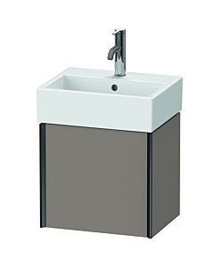 Duravit XViu vanity unit XV4231LB243 43.4x33.4x39.7cm, matt black, left, matt basalt