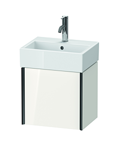 Duravit Meuble sous-vasque XViu XV4231LB285 43,4x33,4x39,7cm, noir mat, gauche, blanc brillant