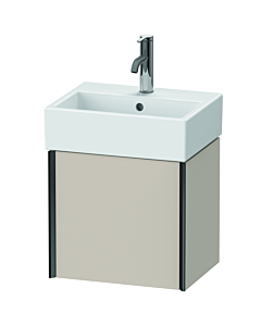 Duravit Meuble sous-vasque XViu XV4231LB291 43,4x33,4x39,7cm, noir mat, gauche, taupe mat