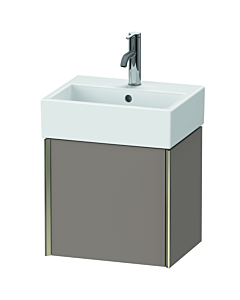 Duravit Meuble sous-vasque XViu XV4231RB143 43,4x33,4x39,7cm, champagne mat, porte à droite, basalte mat