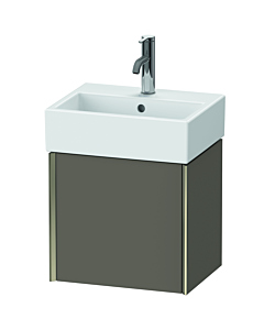 Duravit Meuble sous-vasque XViu XV4231RB190 43,4x33,4x39,7cm, champagne mat, porte à droite, flanelle gris soie mat