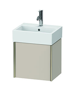 Duravit XViu vanity unit XV4231RB191 43.4x33.4x39.7cm, matt champagne, door on the right, matt taupe