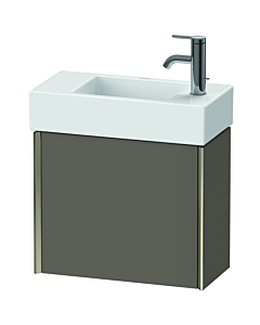 Duravit Meuble sous-vasque XViu XV4232LB190 48,4x39,7x23,4 cm, gauche, flanelle gris soie mat, 2000 , champagne mat