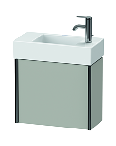 Duravit Meuble sous-vasque XViu XV4232RB207 48,4 x 39,7 x 23,4 cm, droite, gris béton mat, 2000 , noir mat