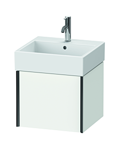 Duravit XViu vanity unit XV42330B218 48.4 x 39.7 x 45.4 cm, matt white, 2000 pull-out, matt black