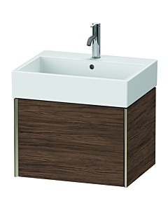 Duravit XViu vanity unit XV42340B121 58.4 x 39.7 x 45.4 cm, dark 2000 , match1 pull-out, matt champagne