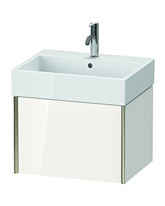 Duravit Meuble sous-vasque XViu XV42340B122 58,4 x 39,7 x 45,4 cm, blanc brillant, 2000 , champagne mat