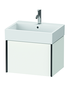 Duravit XViu vanity unit XV42340B218 58.4 x 39.7 x 45.4 cm, matt white, 2000 pull-out, matt black