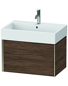 Duravit XViu vanity unit XV42350B121 68.4 x 39.7 x 45.4 cm, dark 2000 , match1 pull-out, matt champagne