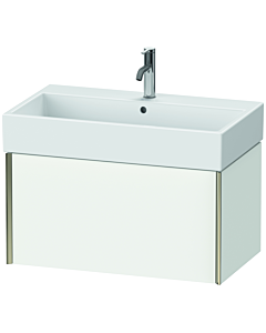 Duravit Meuble sous-vasque XViu XV42360B118 78,4 x 39,7 x 45,4 cm, blanc mat, 2000 , champagne mat