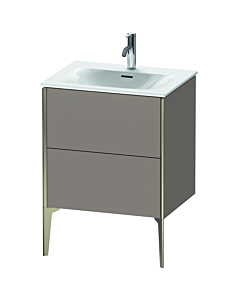 Duravit XViu vanity unit XV43000B143 61 x 59, match1 x 48 cm, basalt matt, 2 2000