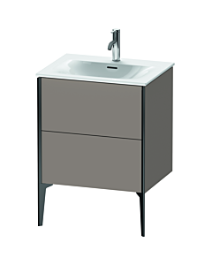Duravit XViu vanity unit XV43000B243 61 x 59, match1 x 48 cm, basalt matt, 2 2000