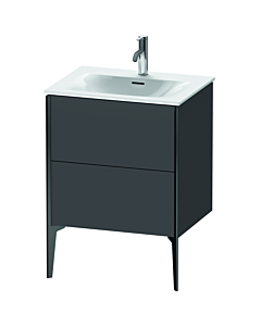 Duravit Meuble sous-vasque XViu XV43000B249 61 x 59, match1 x 48 cm, graphite mat, 2 2000