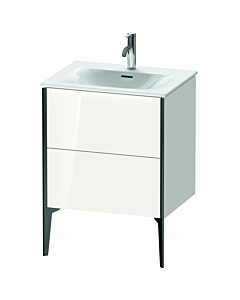 Duravit Meuble sous-vasque XViu XV43000B285 61 x 59, 2000 x 48 cm, match1 brillant, 2 blanc