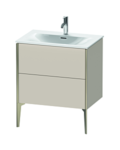 Duravit Meuble sous-vasque XViu XV43010B191 71 x 59, match1 x 48 cm, taupe mat, 2 2000