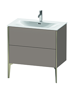 Duravit XViu vanity unit XV43020B143 81 x 59, match1 x 48 cm, basalt matt, 2 2000