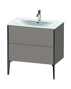Duravit XViu vanity unit XV43020B243 81 x 59, match1 x 48 cm, basalt matt, 2 2000