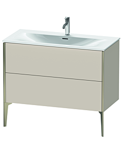 Duravit Meuble sous-vasque XViu XV43030B191 101 x 59, match1 x 48 cm, taupe mat, 2 2000