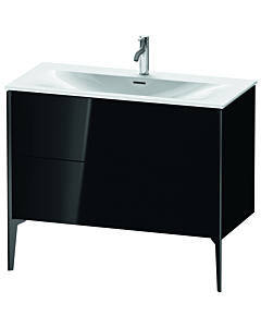 Duravit Meuble sous-vasque XViu XV43030B240 101 x 59, match1 x 48 cm, noir brillant, 2 2000