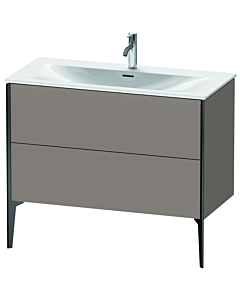 Duravit XViu vanity unit XV43030B243 101 x 59, match1 x 48 cm, basalt matt, 2 2000