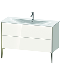 Duravit XViu vanity unit XV43040B122 121 x 59, match1 x 48 cm, white high gloss, 2 2000
