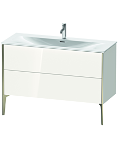 Duravit Meuble sous-vasque XViu XV43040B185 121 x 59, 2000 x 48 cm, match1 brillant, 2 blanc
