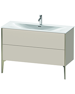 Duravit Meuble sous-vasque XViu XV43040B191 121 x 59, match1 x 48 cm, taupe mat, 2 2000