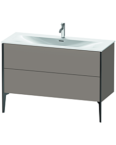 Duravit XViu vanity unit XV43040B243 121 x 59, match1 x 48 cm, basalt matt, 2 2000