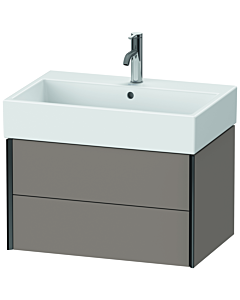 Duravit XViu vanity unit XV43350B243 68.4 x 39.7 x 45.4 cm, basalt matt, 2 drawers, black matt