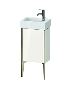 Duravit XViu meuble sous-vasque XV4530LB122 36,4 x 49,3 x 23,4 cm, gauche, blanc brillant, 2000 , champagne mat