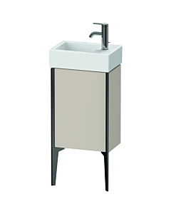 Duravit XViu meuble sous-vasque XV4530LB291 36,4 x 49,3 x 23,4 cm, gauche, taupe mat, 2000 , noir mat