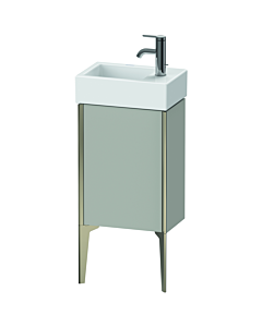 Duravit XViu vanity unit XV4530RB107 36.4 x 49.3 x 23.4 cm, right, concrete gray matt, 2000 door, champagne matt