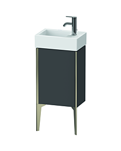 Duravit Meuble sous-vasque XViu XV4530RB149 36,4 x 49,3 x 23,4 cm, droite, graphite mat, 2000 , champagne mat