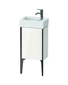 Duravit XViu Waschtisch-Unterschrank XV4530RB222 36,4 x 49,3 x 23,4 cm, rechts, weiß hochglanz, 1 Tür, schwarz matt
