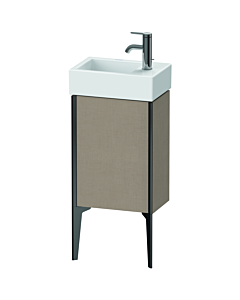 Duravit XViu Waschtisch-Unterschrank XV4530RB275 36,4 x 49,3 x 23,4 cm, rechts, leinen, 1 Tür, schwarz matt
