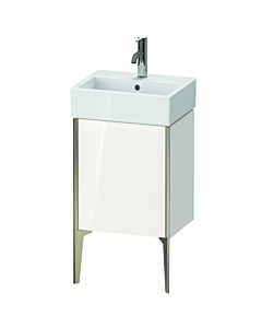 Duravit XViu Waschtisch-Unterschrank XV4531LB185 43,4x33,4x49,3cm, champagner matt, Tür links, weiß hochglanz