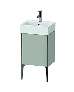 Duravit XViu Waschtisch-Unterschrank XV4531LB207 43,4x33,4x49,3cm, schwarz matt, links, betongrau matt
